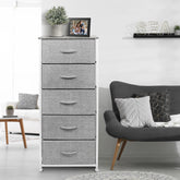 5 Drawer Tower Nightstand